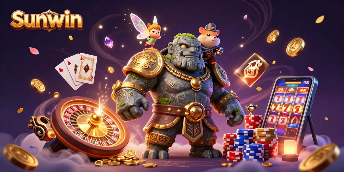 Experience Sunwin's vibrant casino magic with legendary characters and rich game elements!