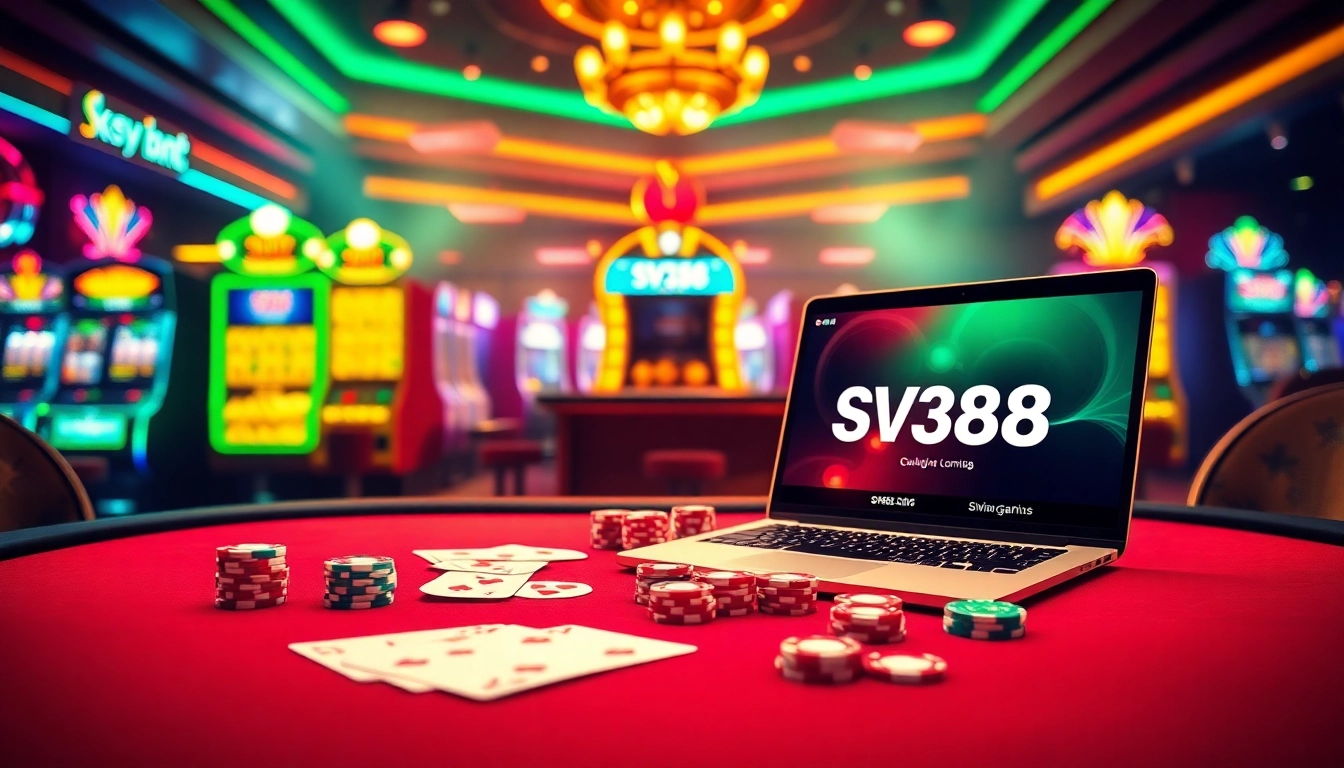 Experience the thrill of game play at SV368's top online casino.
