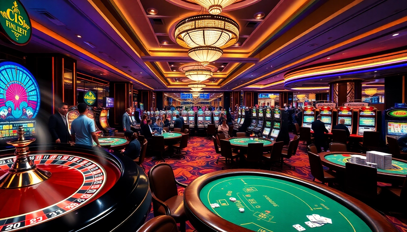 Gamblers enjoying an exciting game at C168 COM casino, emphasizing thrill and luxury.