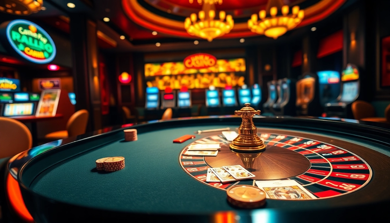 Exciting casino action with players engaging at the roulette table at good88's luxurious gaming environment.