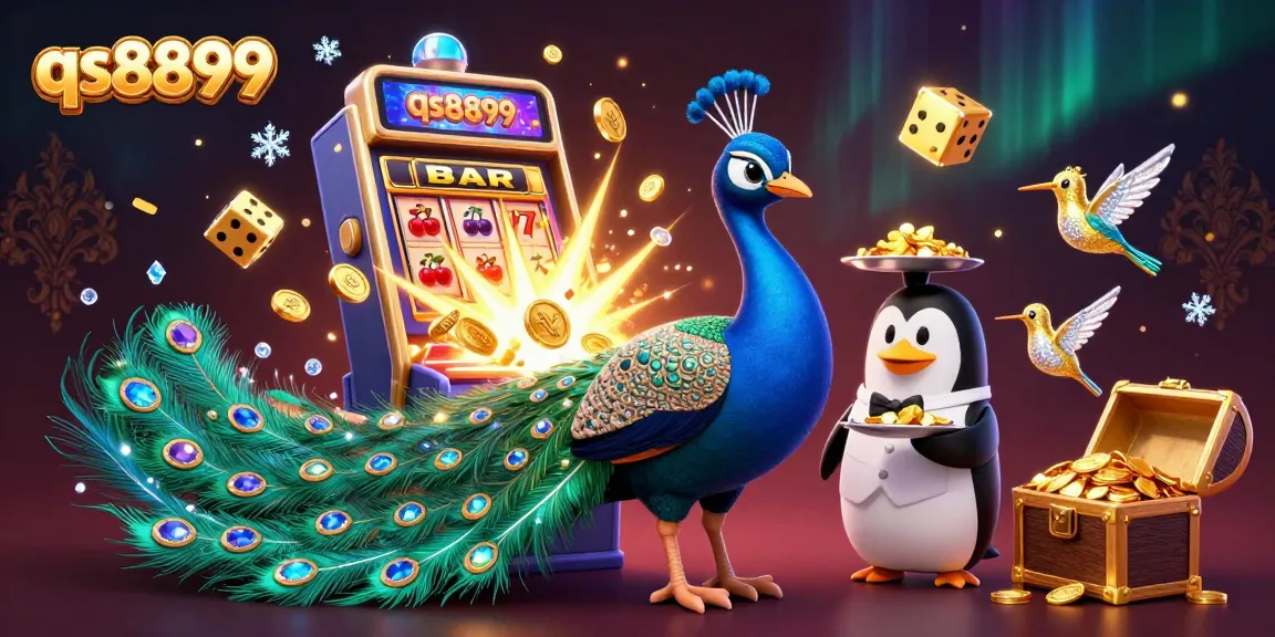 Experience thrilling wins at qs8899 with vibrant 3D casino characters and stunning elements.