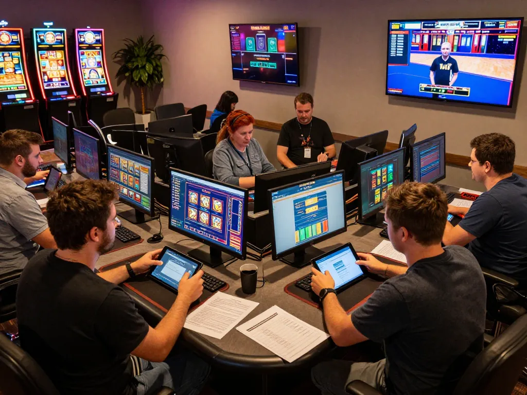 Players using five88 casino app on tablets with vibrant game interfaces