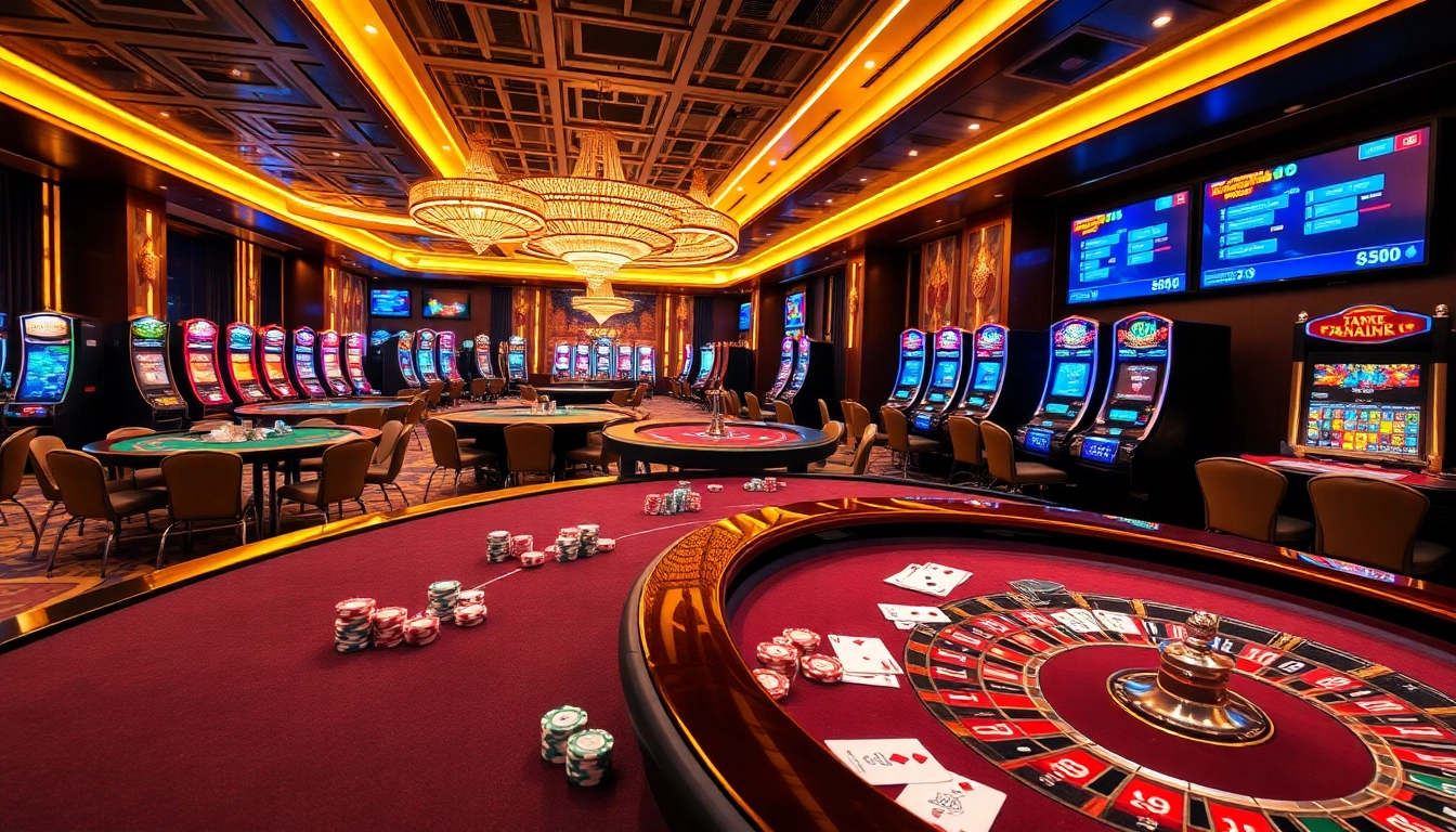 Join the thrilling action at S8 casino with vibrant tables and engaging gambling experiences.