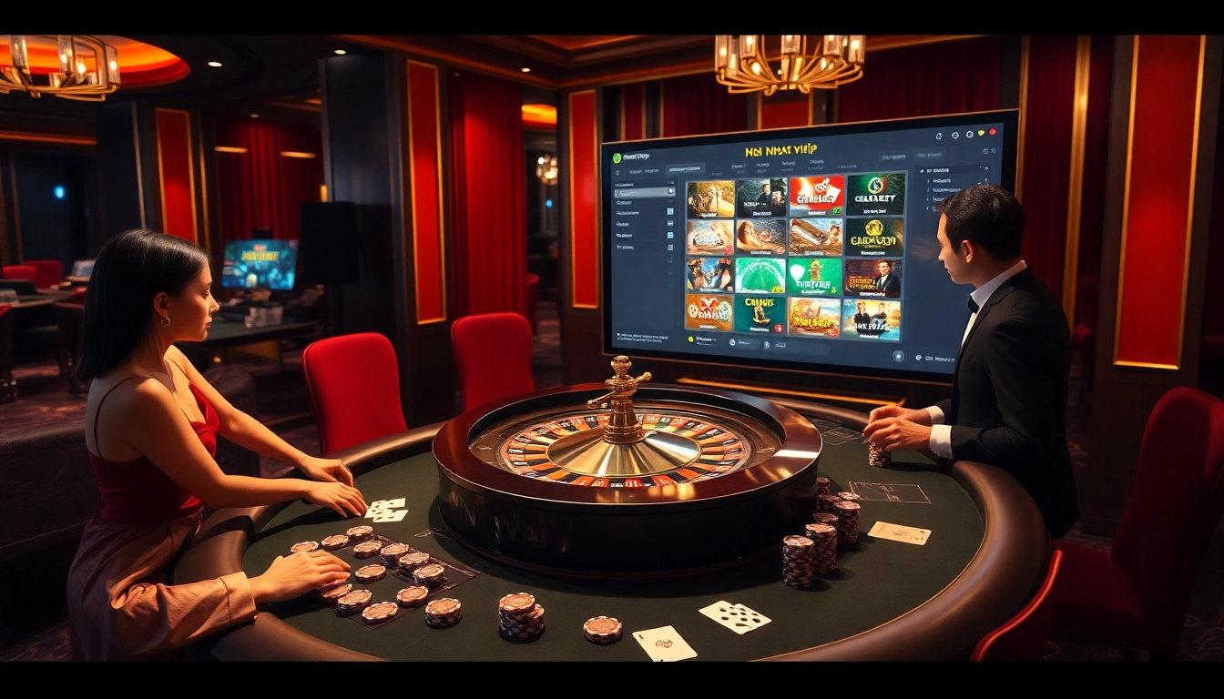 Experience high-stakes gameplay at https://nhatvip.meme/ with luxury casino ambiance and exciting gambling action.