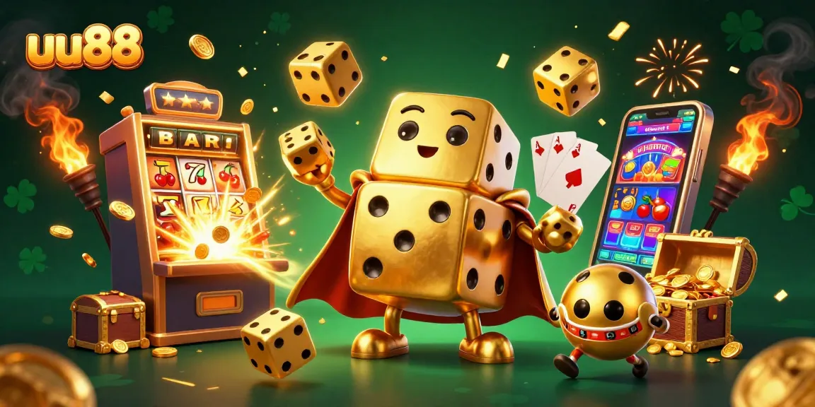 Experience exhilarating gameplay at uu88 with colorful slots and dynamic casino elements.