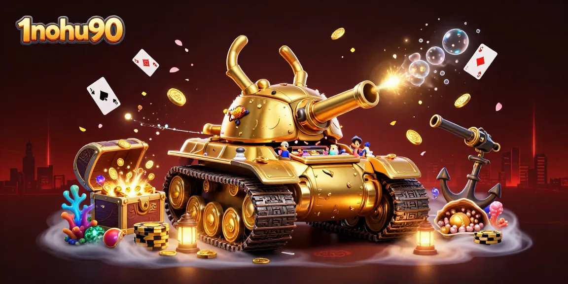 Experience epic wins with 1nohu90 at an immersive digital casino scene.