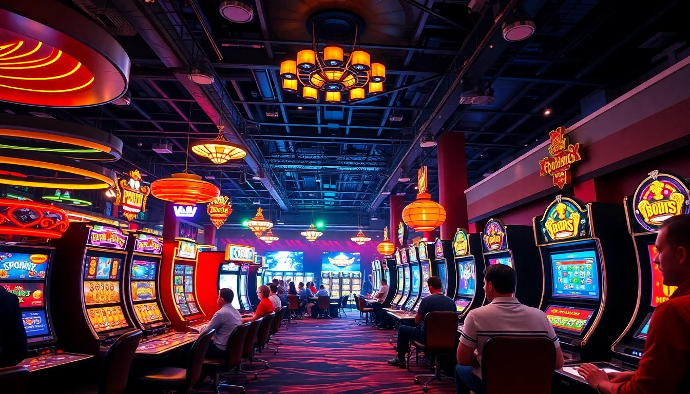 Experience the excitement of go88 through vibrant gaming interfaces and dynamic player engagement.