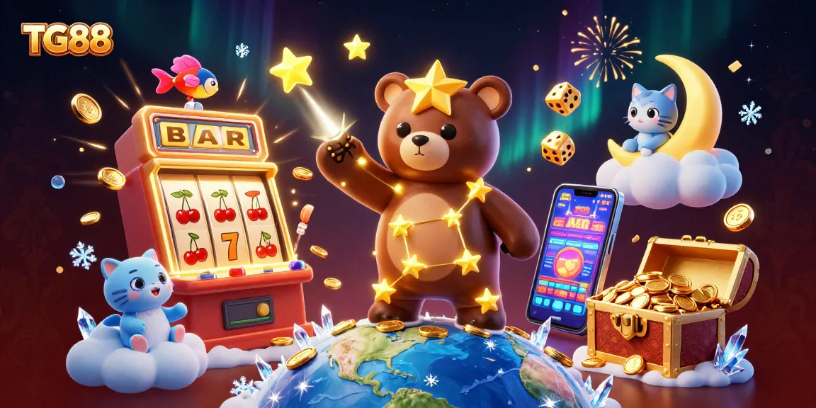 Experience thrilling wins with TG88's exciting online casino games, bursting with excitement and golden rewards.