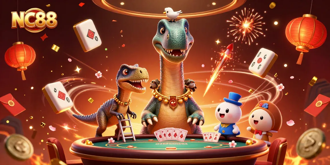 Experience NC88's vibrant casino scene with unique characters and rich gaming elements.