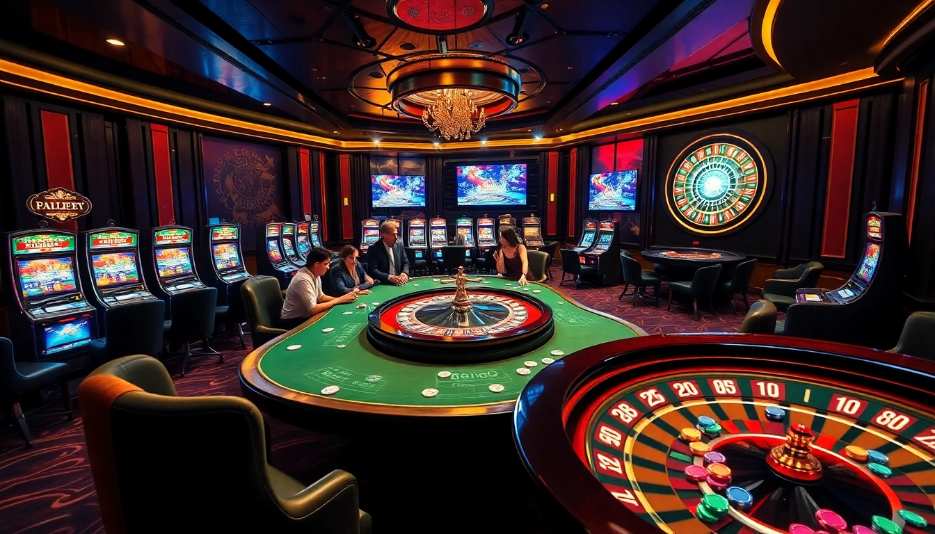 Experience the excitement of online gambling at https://nohu900.in.net/ with thrilling games and vibrant casino decor.