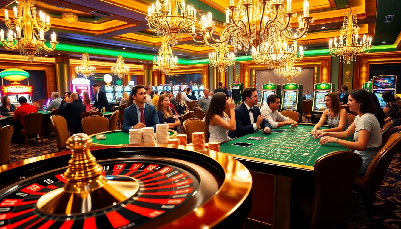 Experience the excitement of gambling at Luck8's lavish casino features, including roulette and card games.