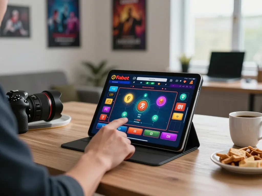 Engaging gameplay session on Fabet's platform showcasing live dealer games.