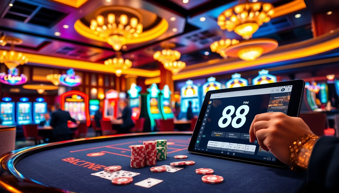 Experience the thrill of gaming at https://88vn.cn.com/, featuring vibrant casino visuals and professional players.