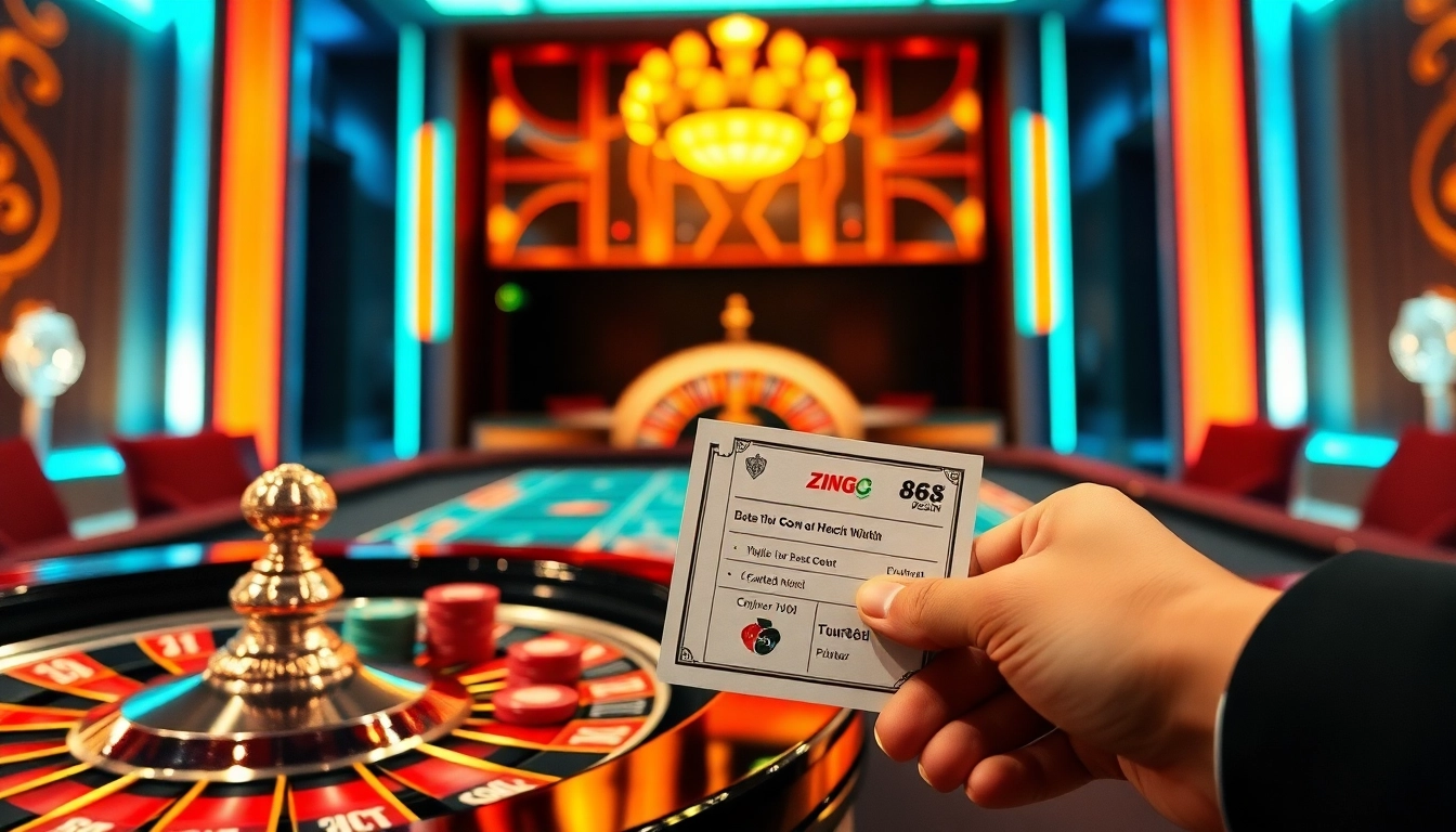 Engage in thrilling gaming experiences at https://zing88.design/ with vibrant casino scenes featuring roulette and poker.