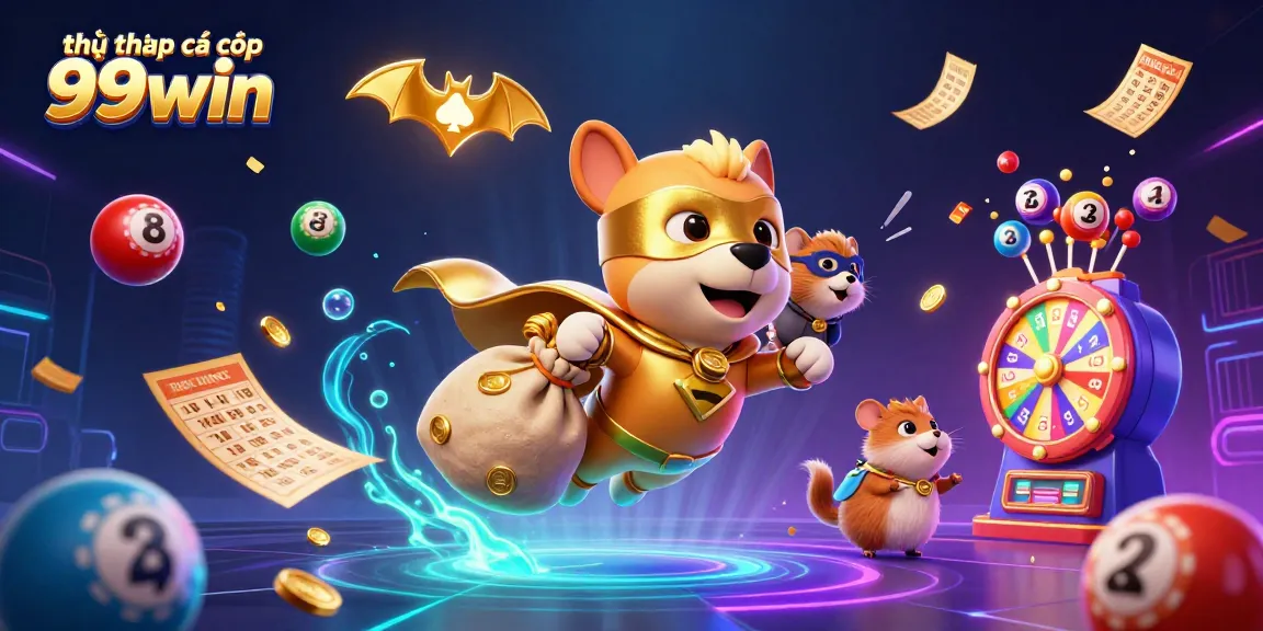 Engage with thủ thuật cá cược 99win in this vibrant 3D casino illustration featuring dynamic game elements.