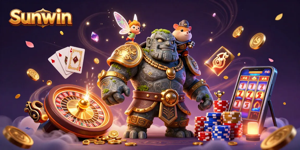 Experience Sunwin's vibrant casino magic with legendary characters and rich game elements!