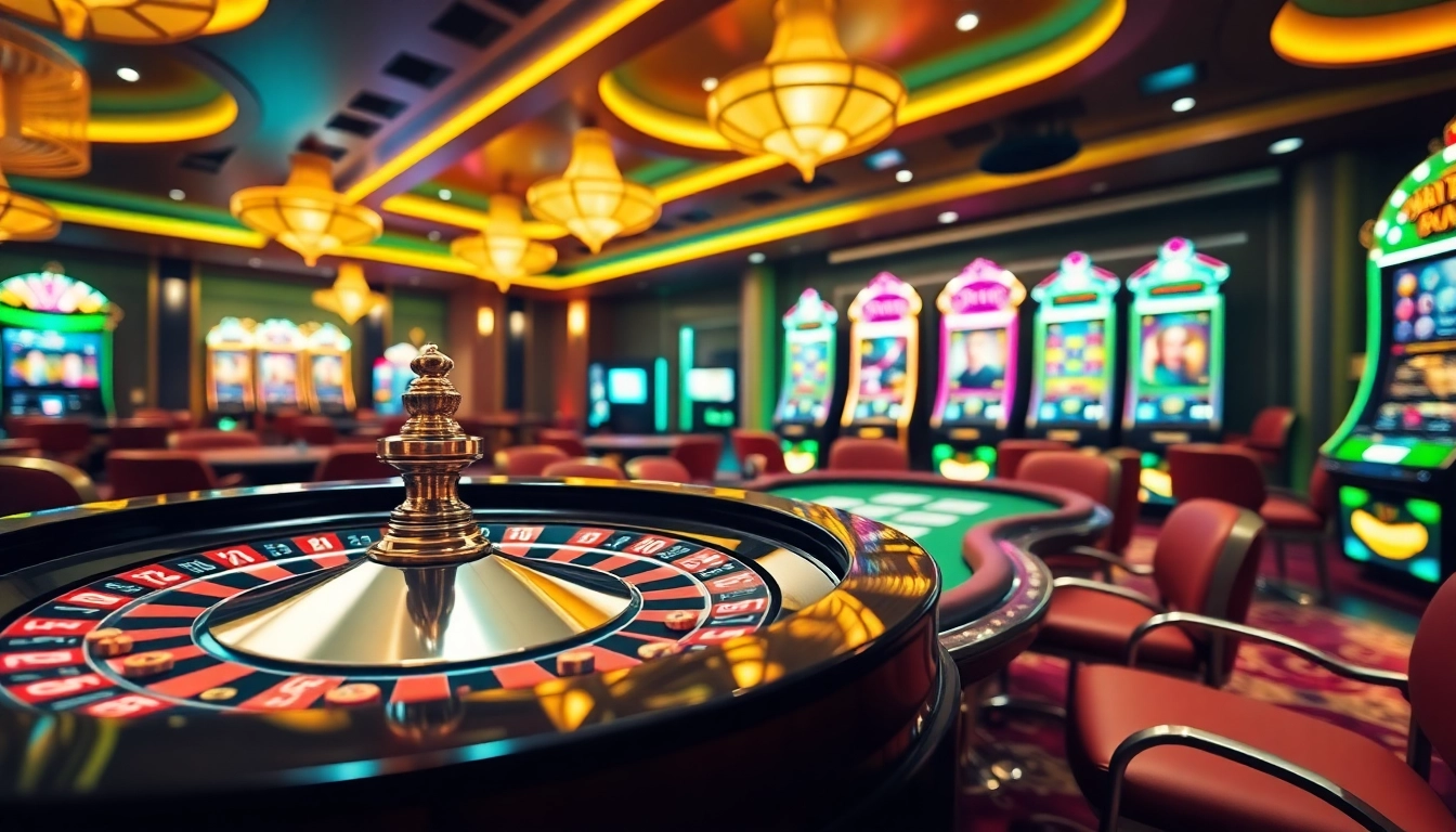 Enjoying high-stakes gaming at S8 Com's vibrant casino with roulette and cards.