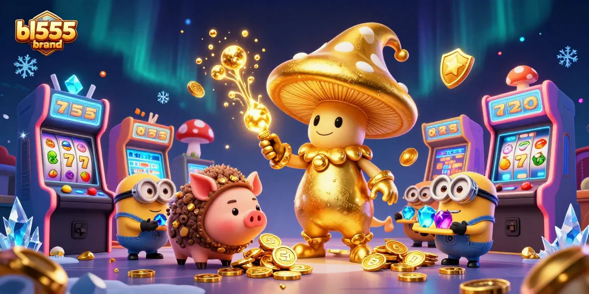 Engage in thrilling gameplay at bl555brand with colorful casino elements and magical treasures.