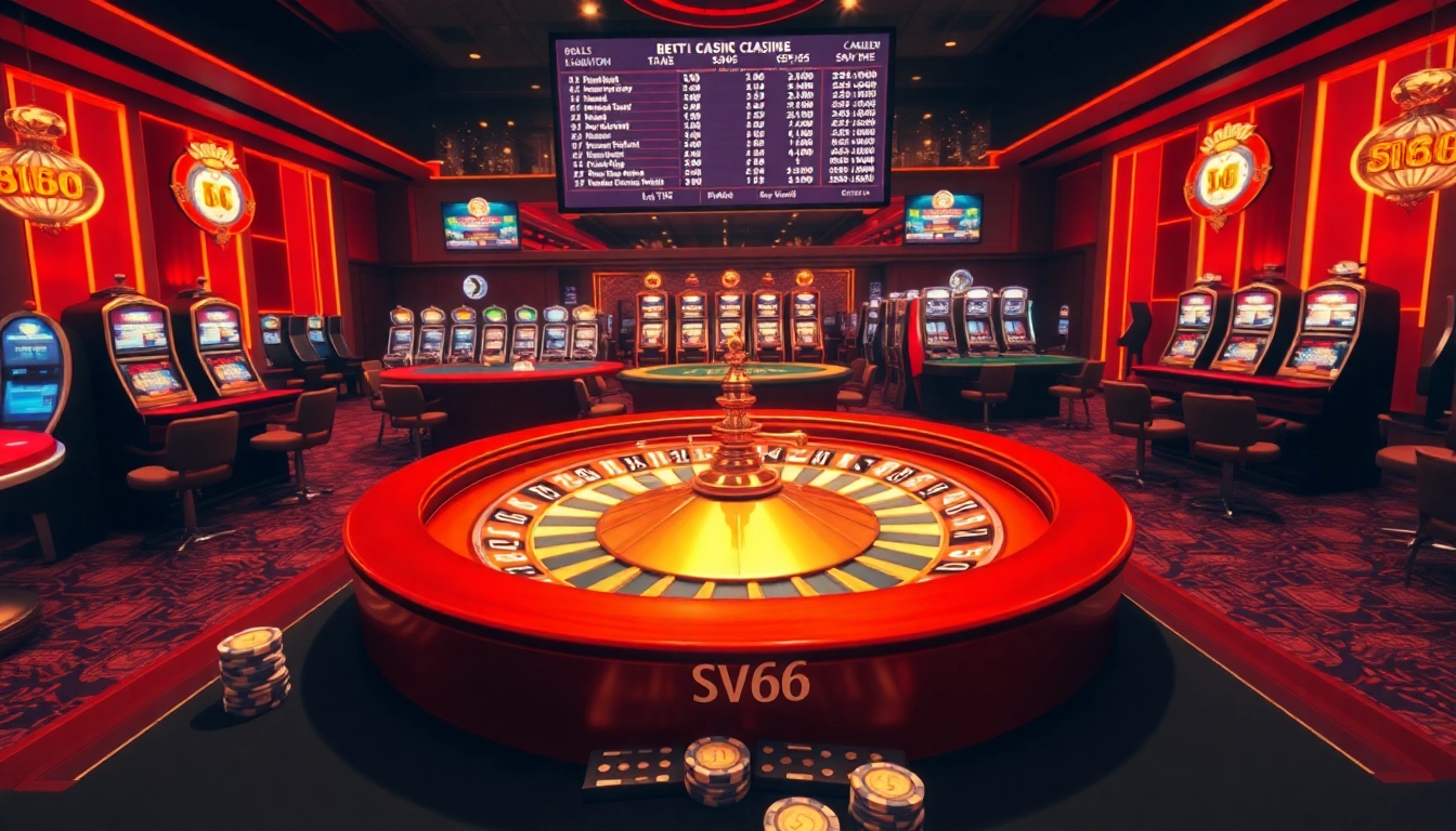 Enjoying high-stakes casino gaming at SV66 roulette tables and poker games.