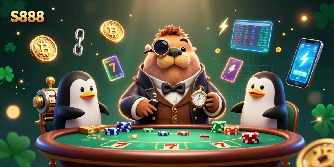 S888 players strategizing at a vibrant poker table, showcasing lively casino action.