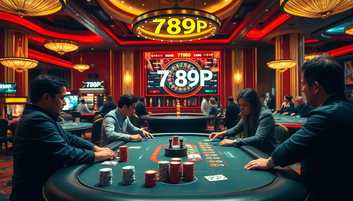 Experience the thrill of high-stakes gaming at 789P casino tables with immersive action.