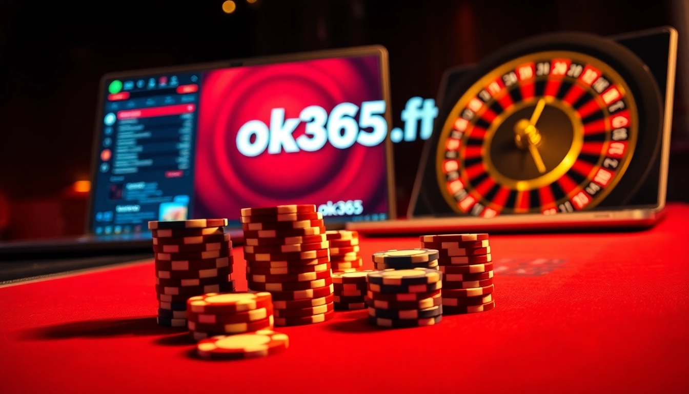 Experience thrilling online gambling at ok365t.fit with exciting poker and roulette games.