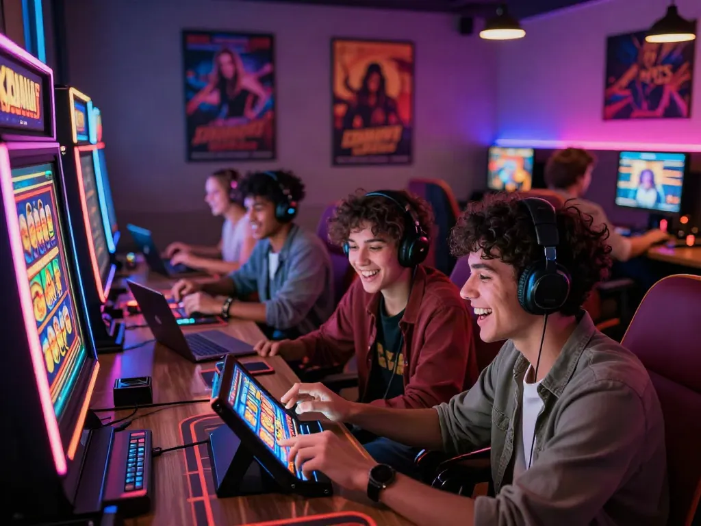 Engaging online gaming atmosphere at https://nbet.page/ showcasing diverse players enjoying casino games.