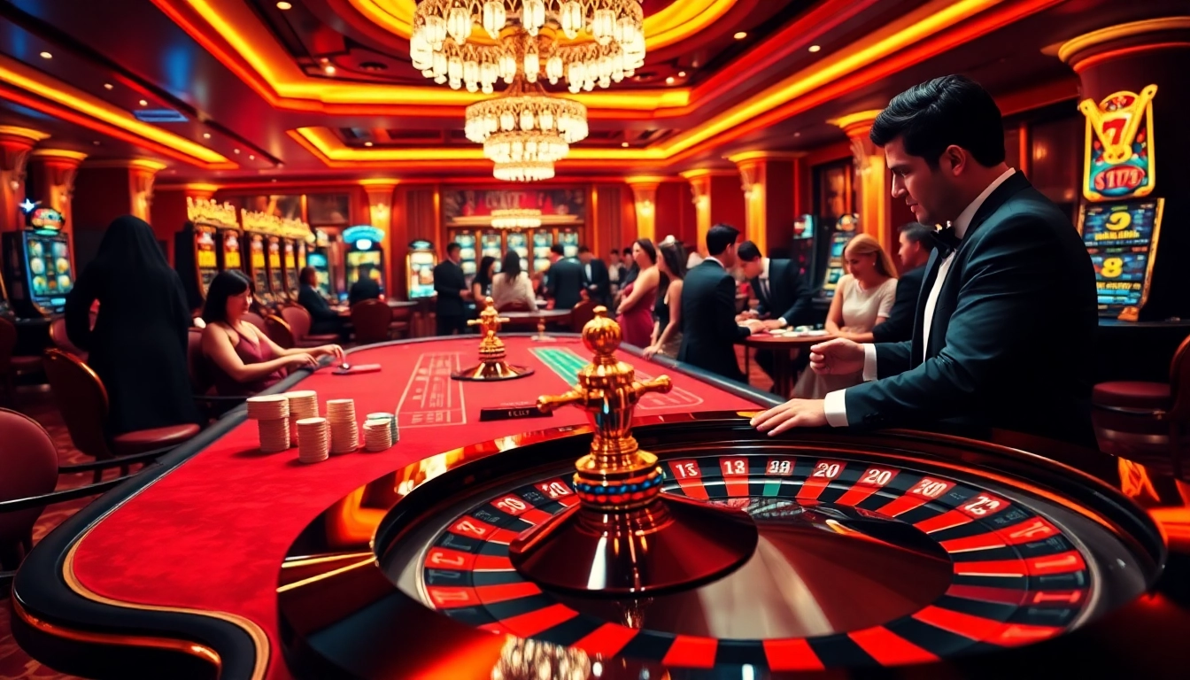 Engage in thrilling gameplay on trang chủ chính thức rr88, featuring vibrant casino visuals and enthusiastic players.