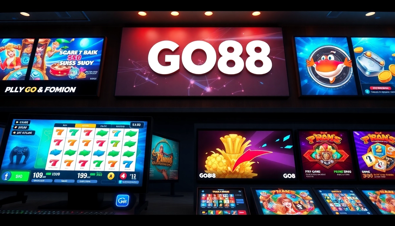 Experience the excitement of GO88 gaming platform with rich games and user-friendly interface.