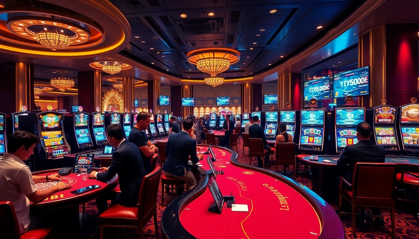 Experience luxury gaming at https://king88hz.vip/ with vibrant tables and sophisticated atmospheres.