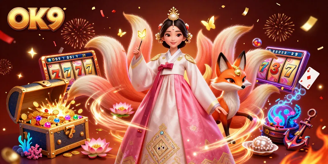 Win big with OK9's thrilling casino experience featuring stunning games and vibrant characters.