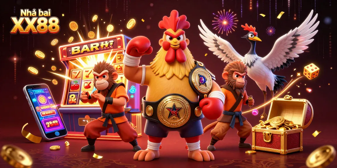 Win big with Nhà cái XX88 exciting games featuring vibrant characters and dynamic casino elements.