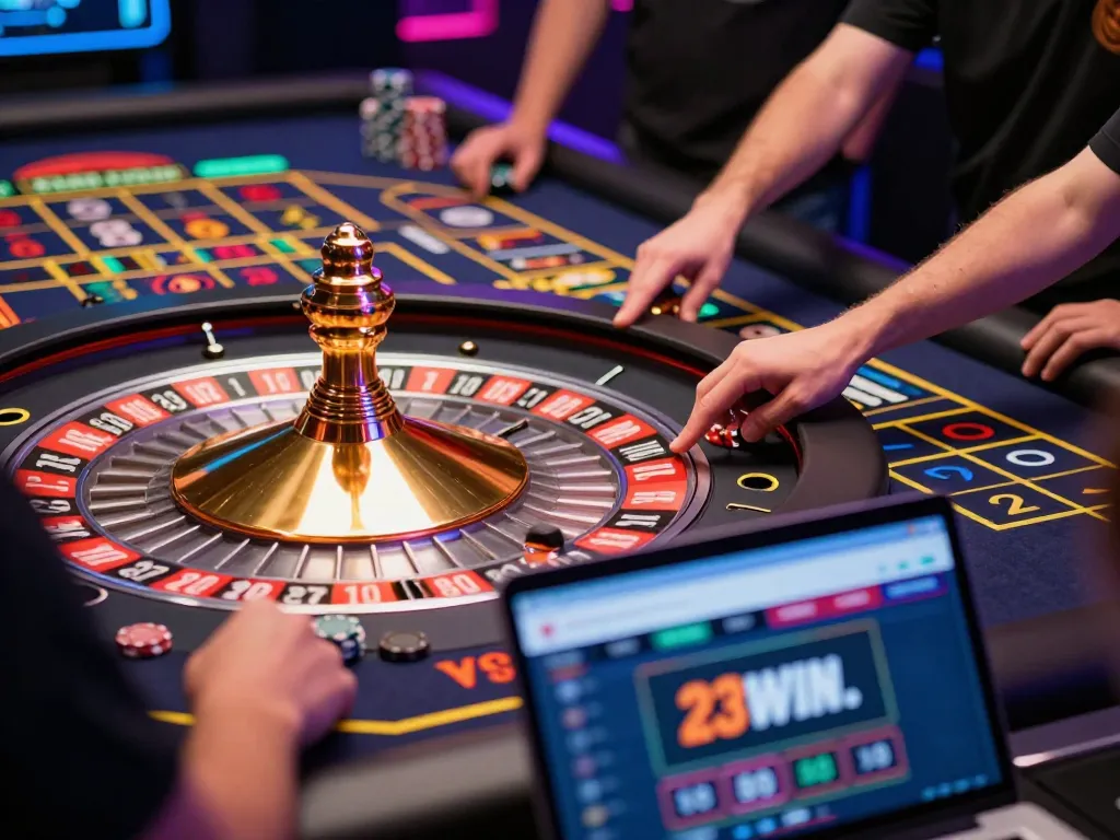 Experience the thrill of roulette at 23win with dynamic betting and vibrant online gameplay.