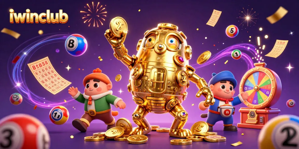 Experience thrilling moments with iwinclub's vibrant illustrated casino adventure.